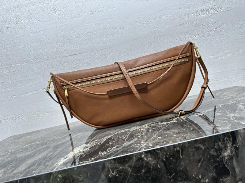 Celine Halfmoon Soft Triomphe Bag Bag Tan 124142