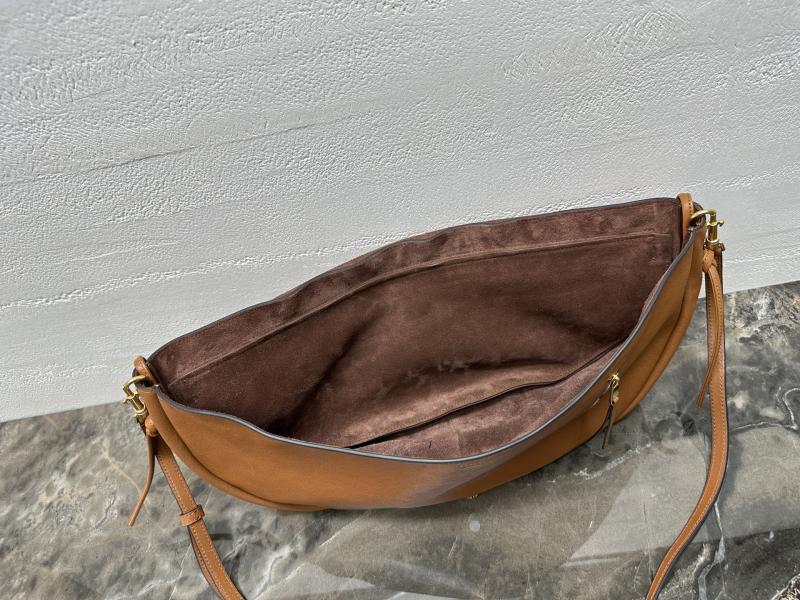 Celine Halfmoon Soft Triomphe Bag Bag Tan 124142