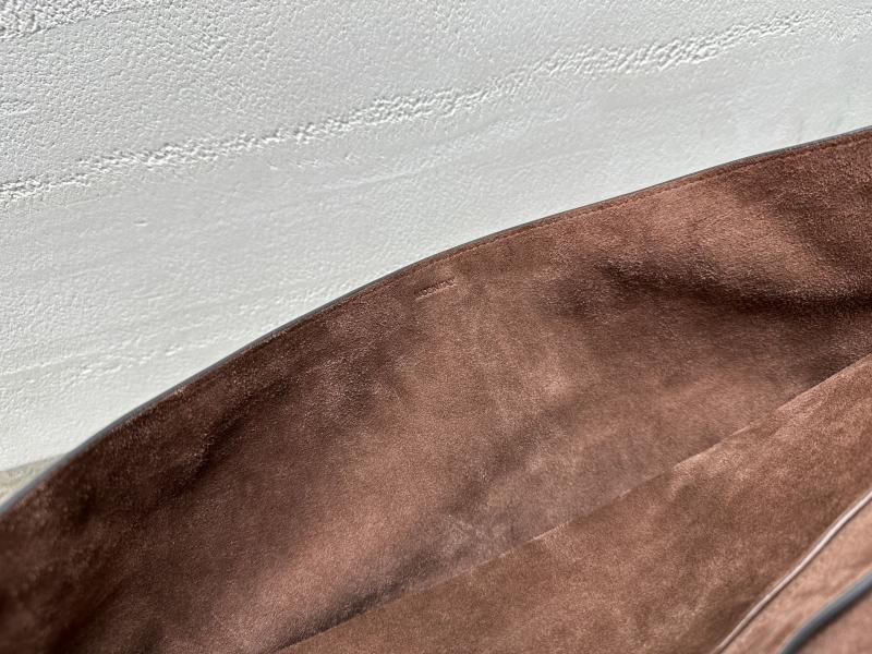 Celine Halfmoon Soft Triomphe Bag Bag Tan 124142