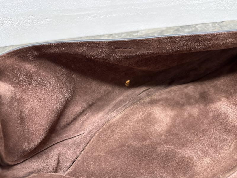 Celine Halfmoon Soft Triomphe Bag Bag Tan 124142