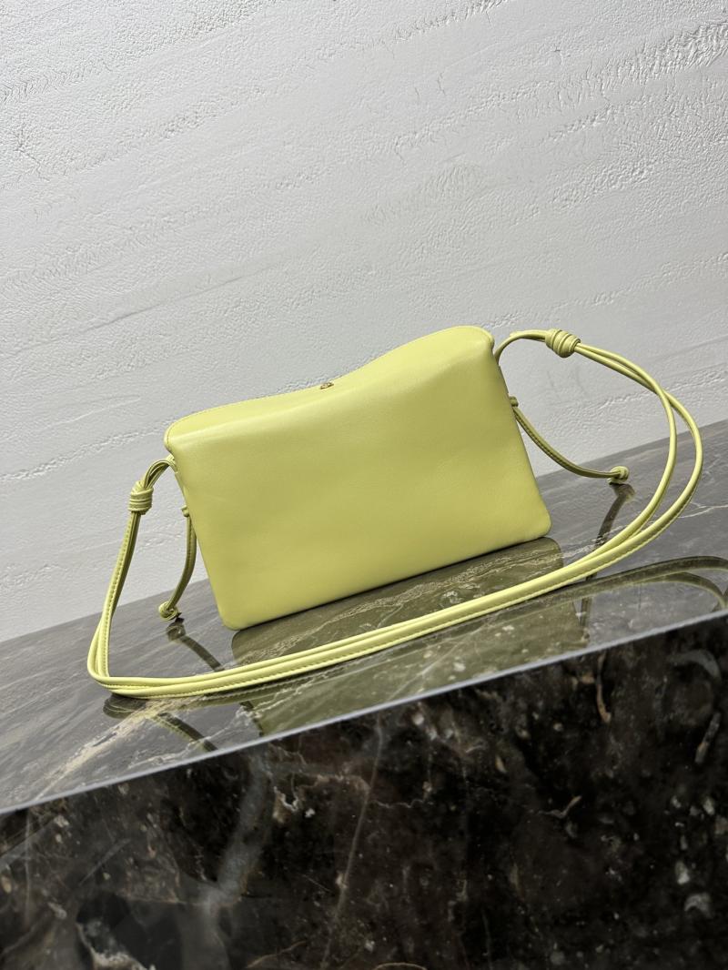 Celine Lambskin Trio Flap Citrus10P862