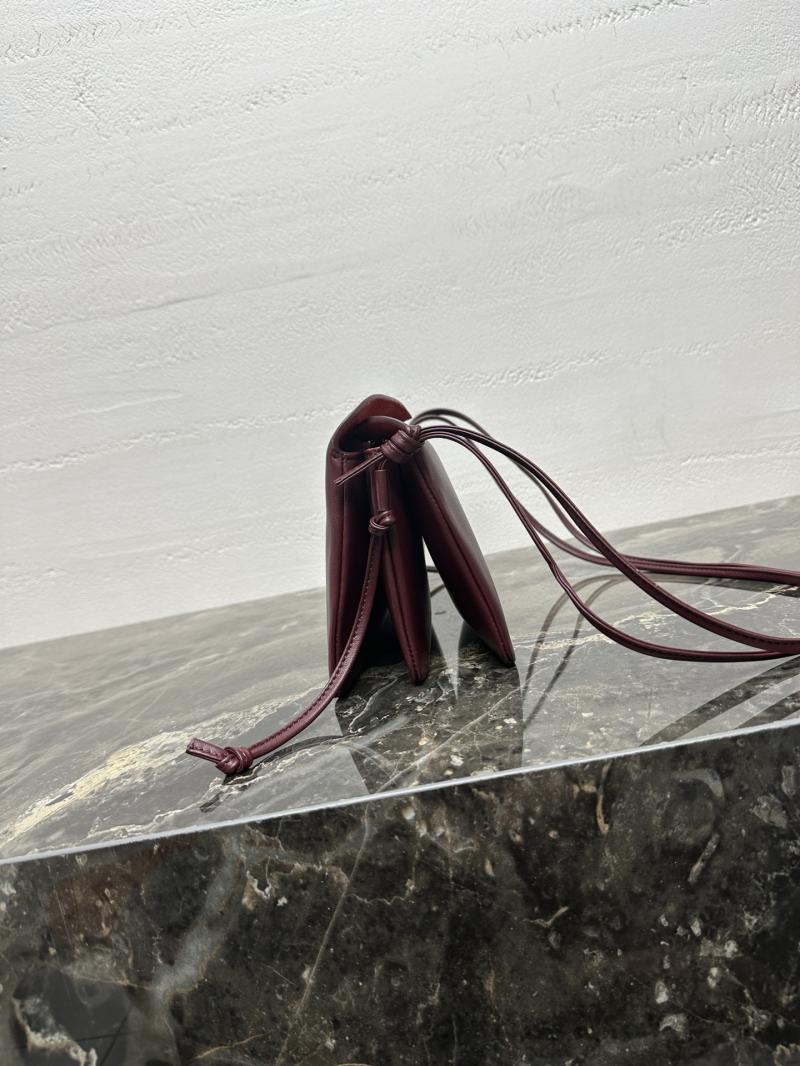 Celine Lambskin Trio Flap Syrah10P862