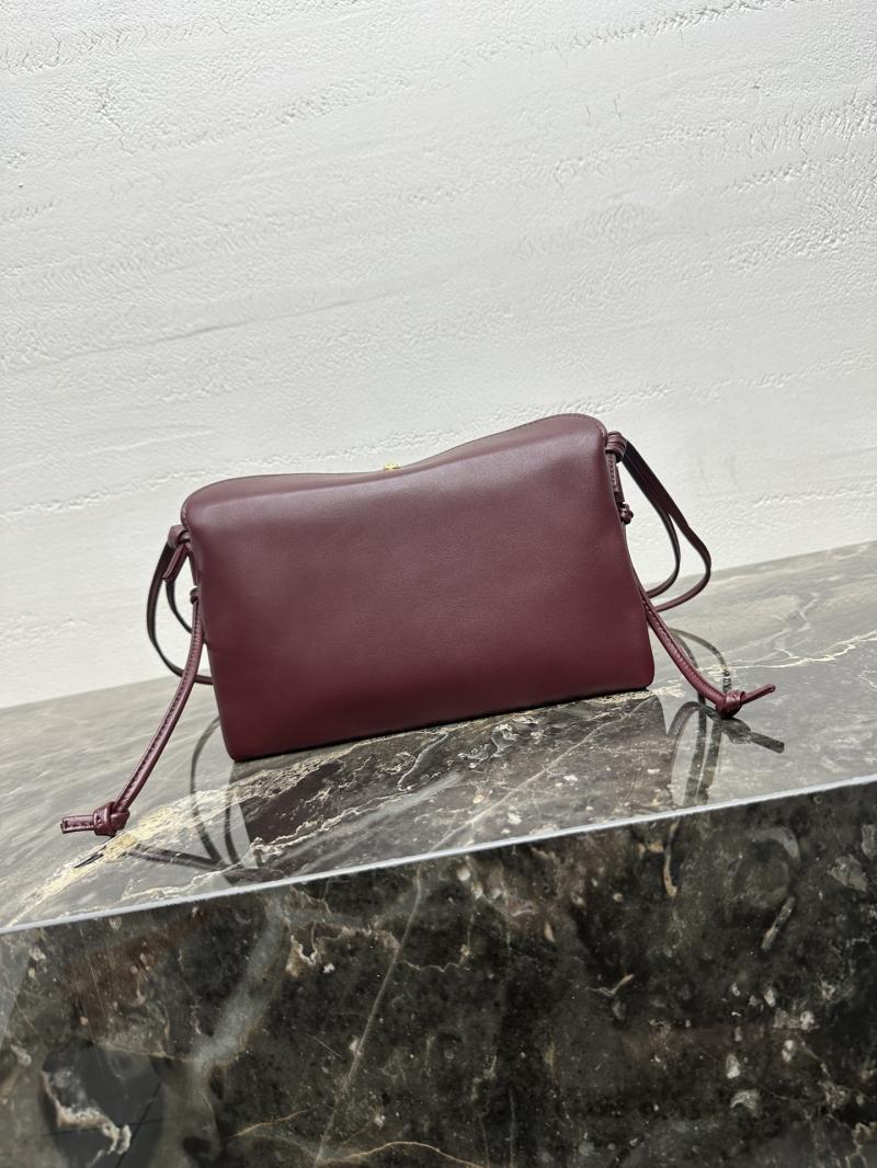 Celine Lambskin Trio Flap Syrah10P862