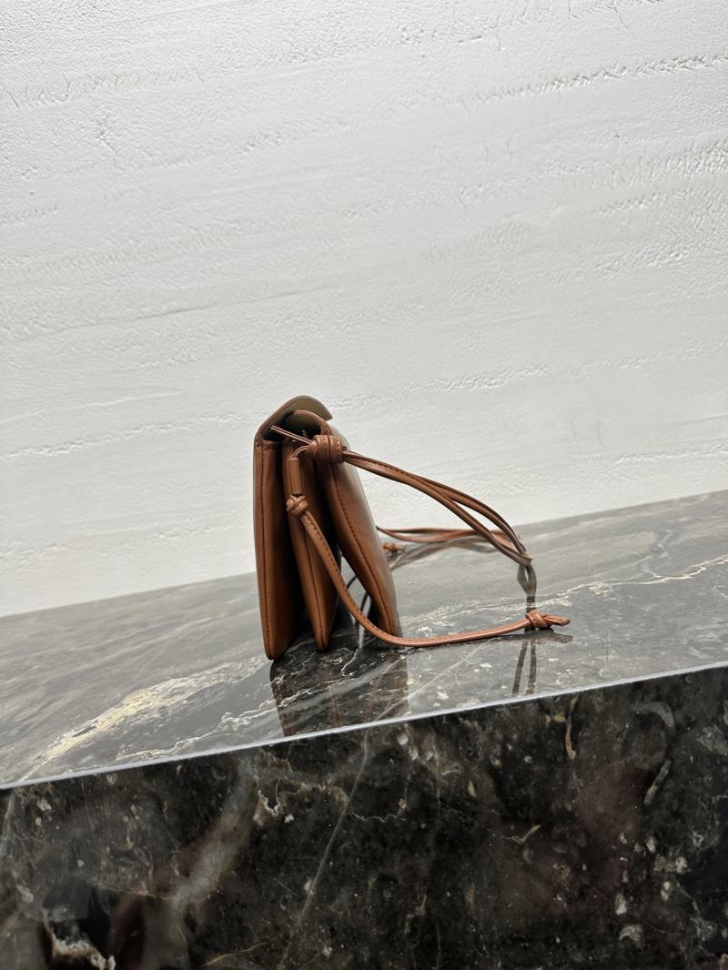 Celine Lambskin Trio Flap Tan 10P862