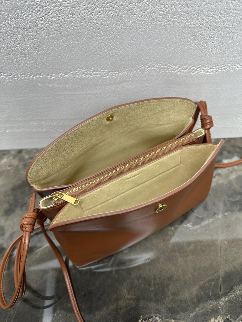 Celine Lambskin Trio Flap Tan 10P862