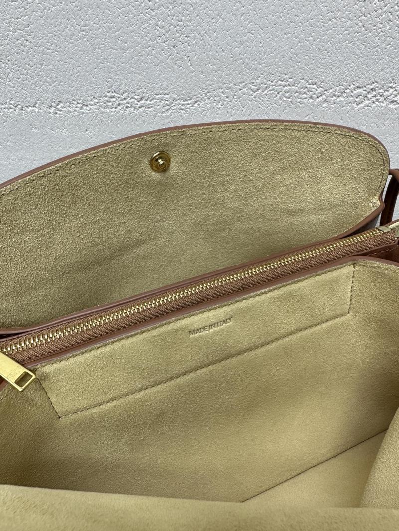 Celine Lambskin Trio Flap Tan 10P862