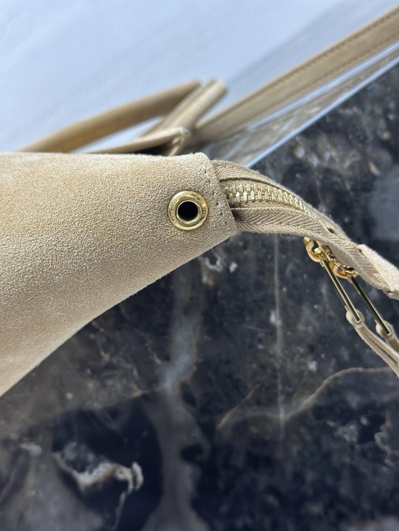 Celine Medium Suede New Luggage Beige L100E3