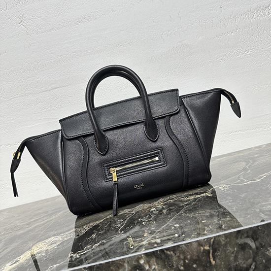 Celine Small New Luggage Black 124213