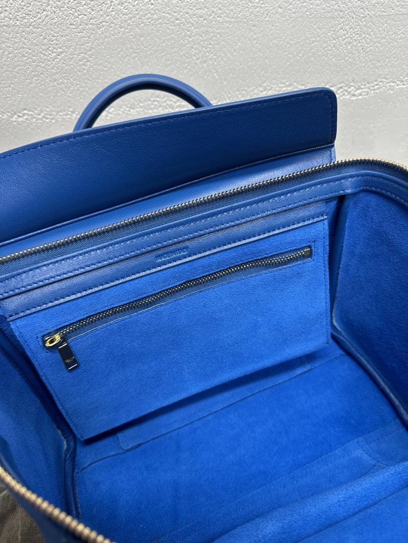 Celine Small New Luggage Blue 124213