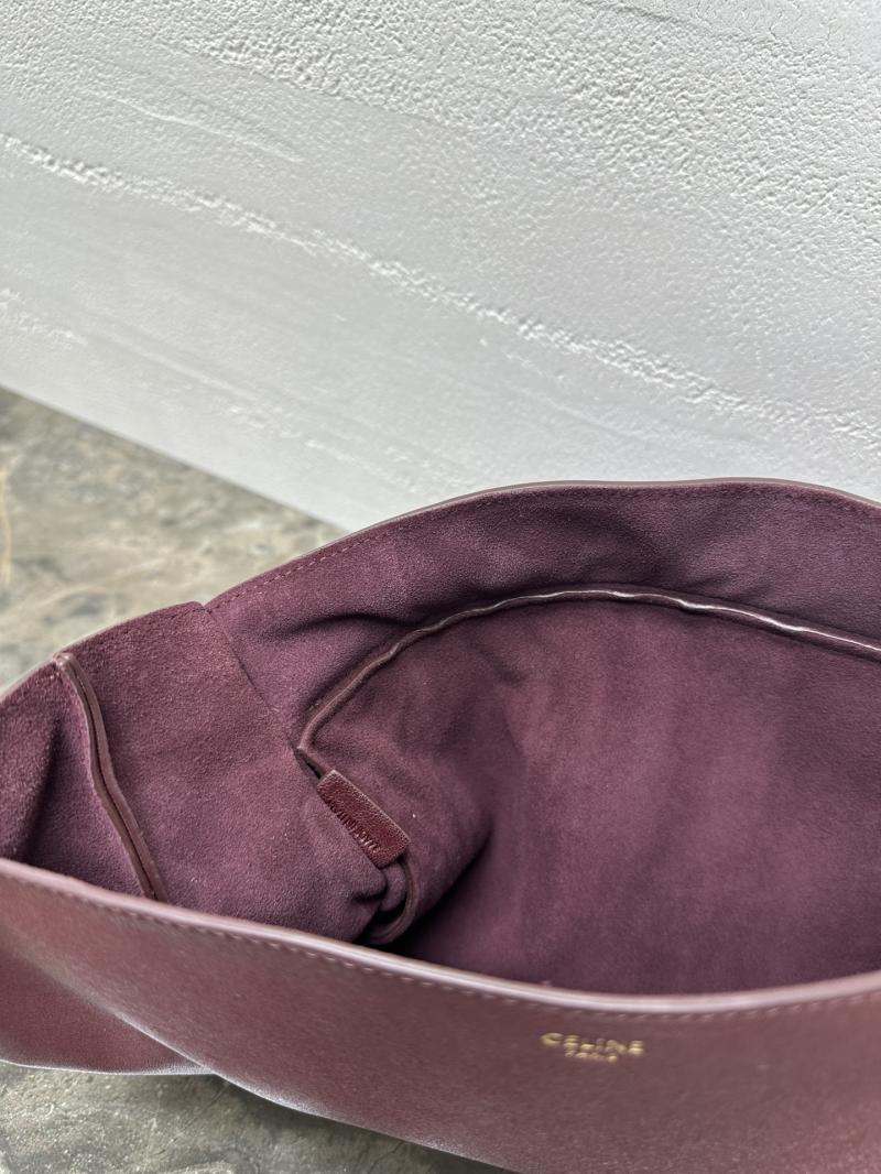 Celine Soft Triomphe Besace Syrah 123632