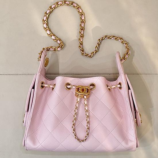 Chanel 25 Mini Handbag Pink AS5631
