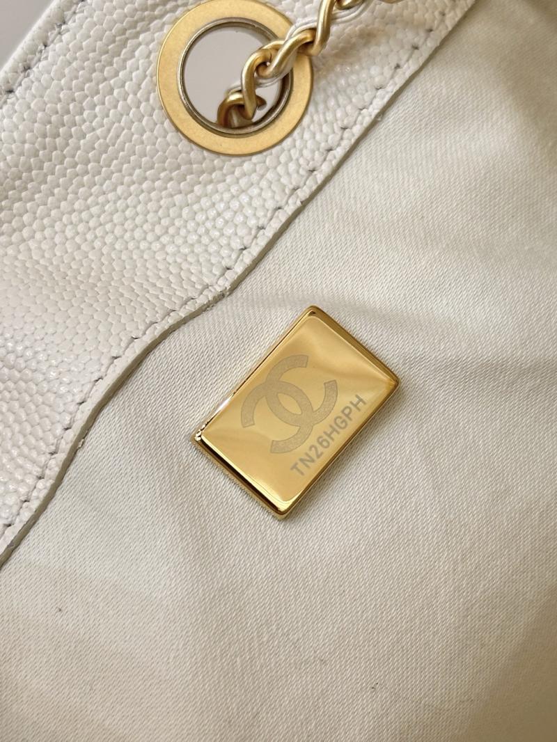 Chanel 25 Small Handbag Off-white AS5293