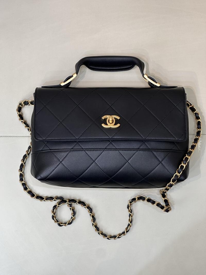Chanel Calfskin Flap Shoulder Bag AS5837