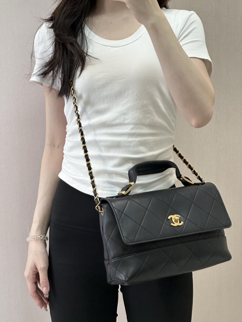 Chanel Calfskin Flap Shoulder Bag AS5837