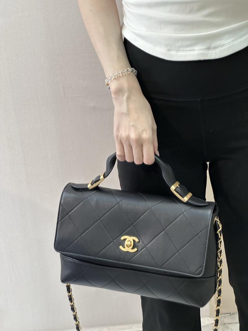 Chanel Calfskin Flap Shoulder Bag AS5837