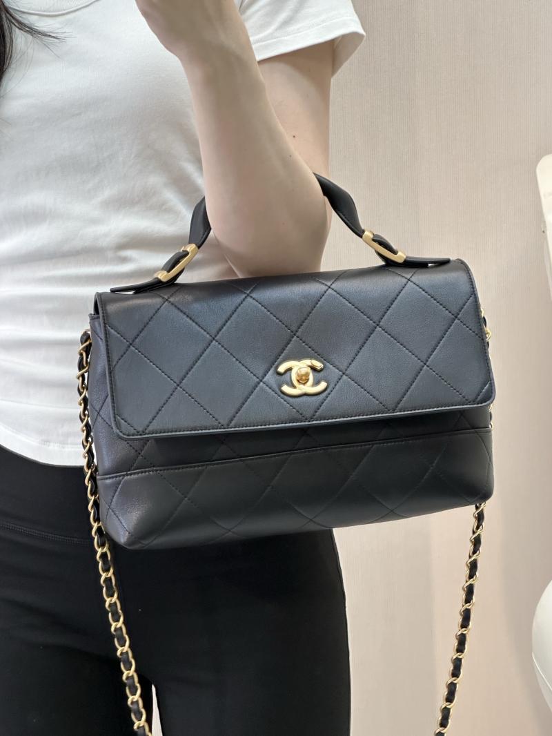 Chanel Calfskin Flap Shoulder Bag AS5837