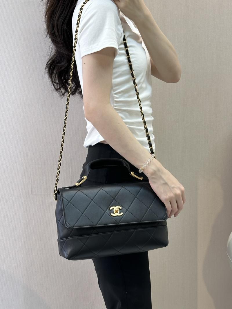 Chanel Calfskin Flap Shoulder Bag AS5837