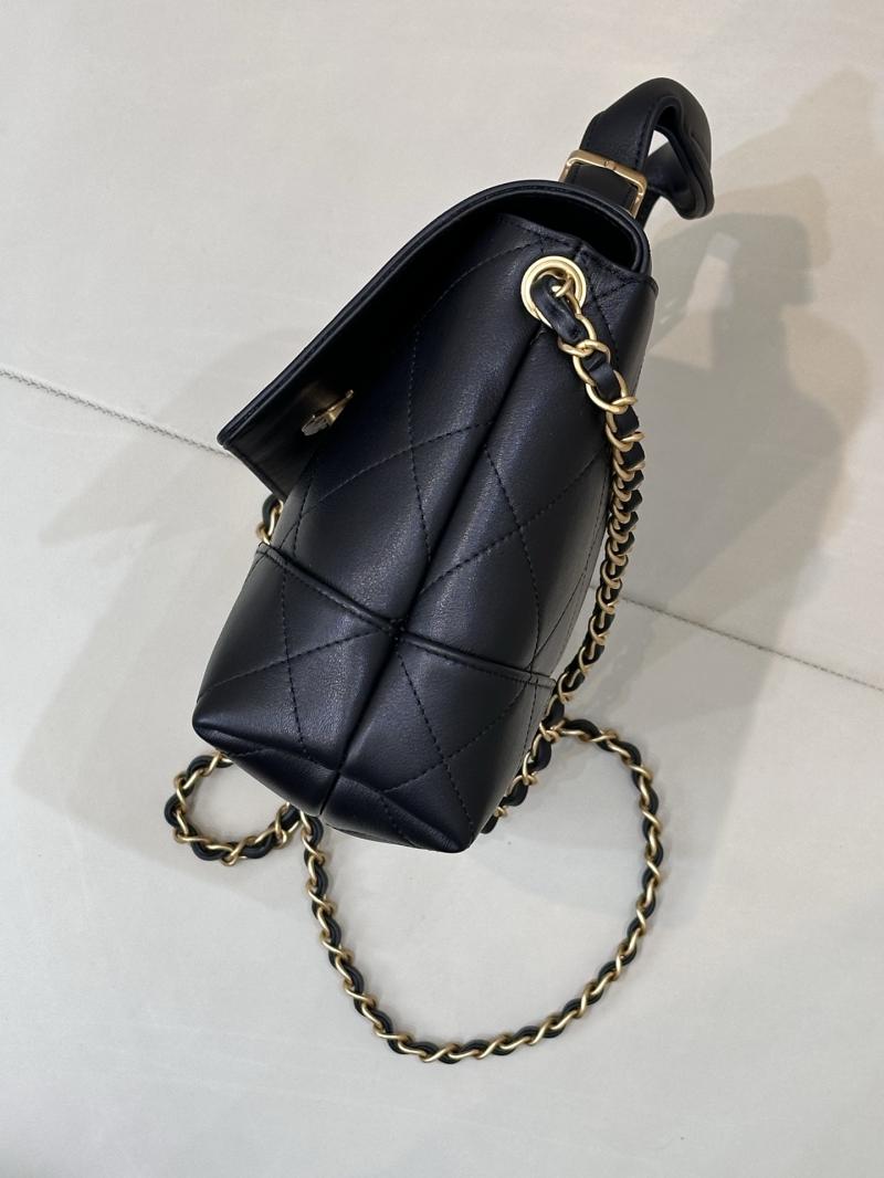 Chanel Calfskin Flap Shoulder Bag AS5837