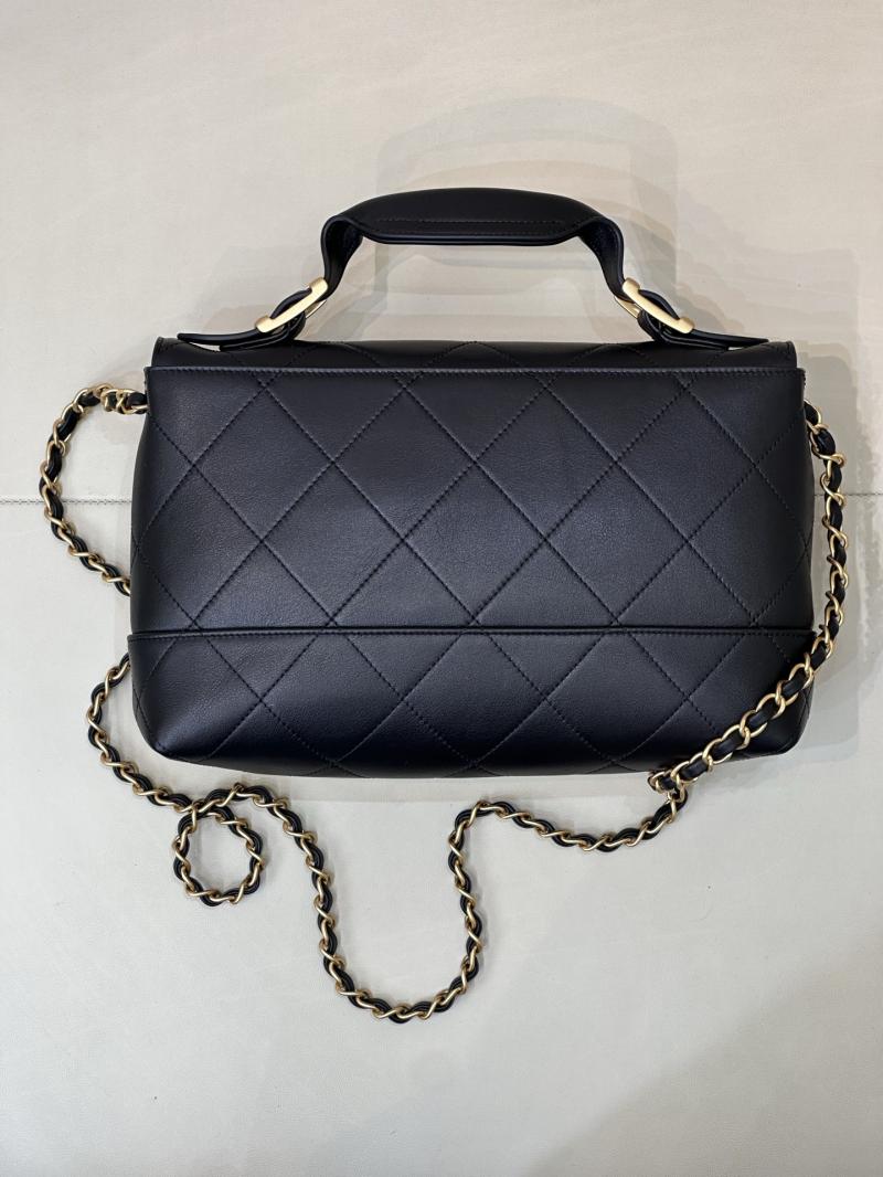Chanel Calfskin Flap Shoulder Bag AS5837