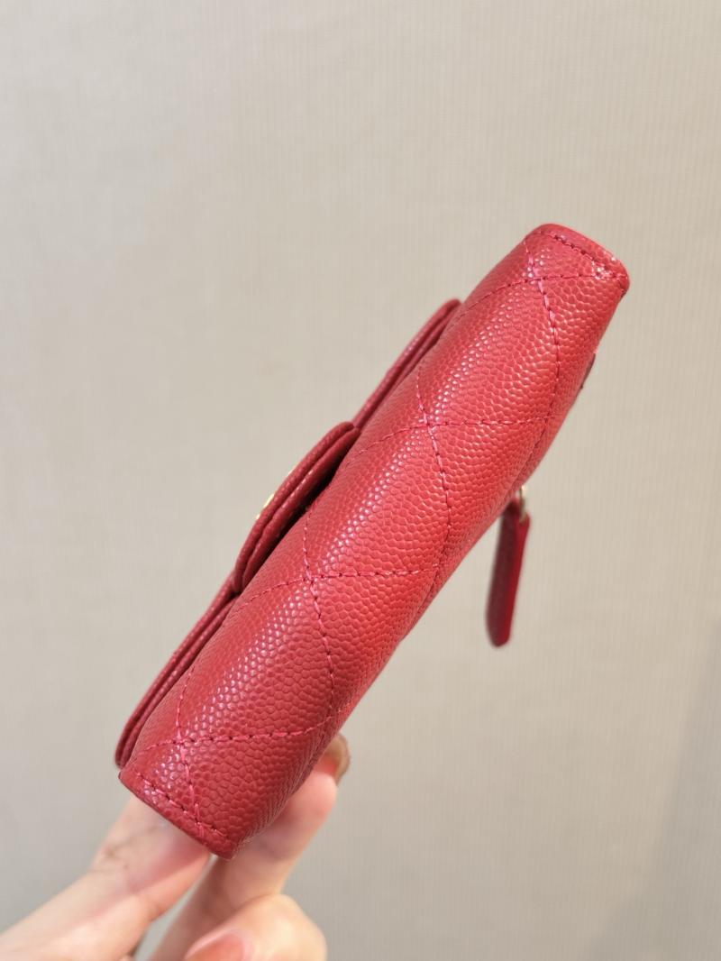 Chanel Grained Calfskin Small Wallet A82288