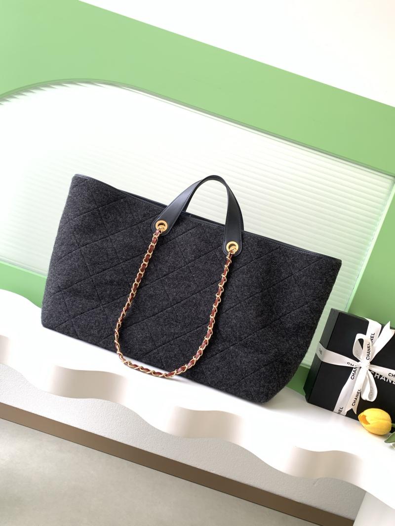 Chanel Maxi Shopping Bag Black AS5853