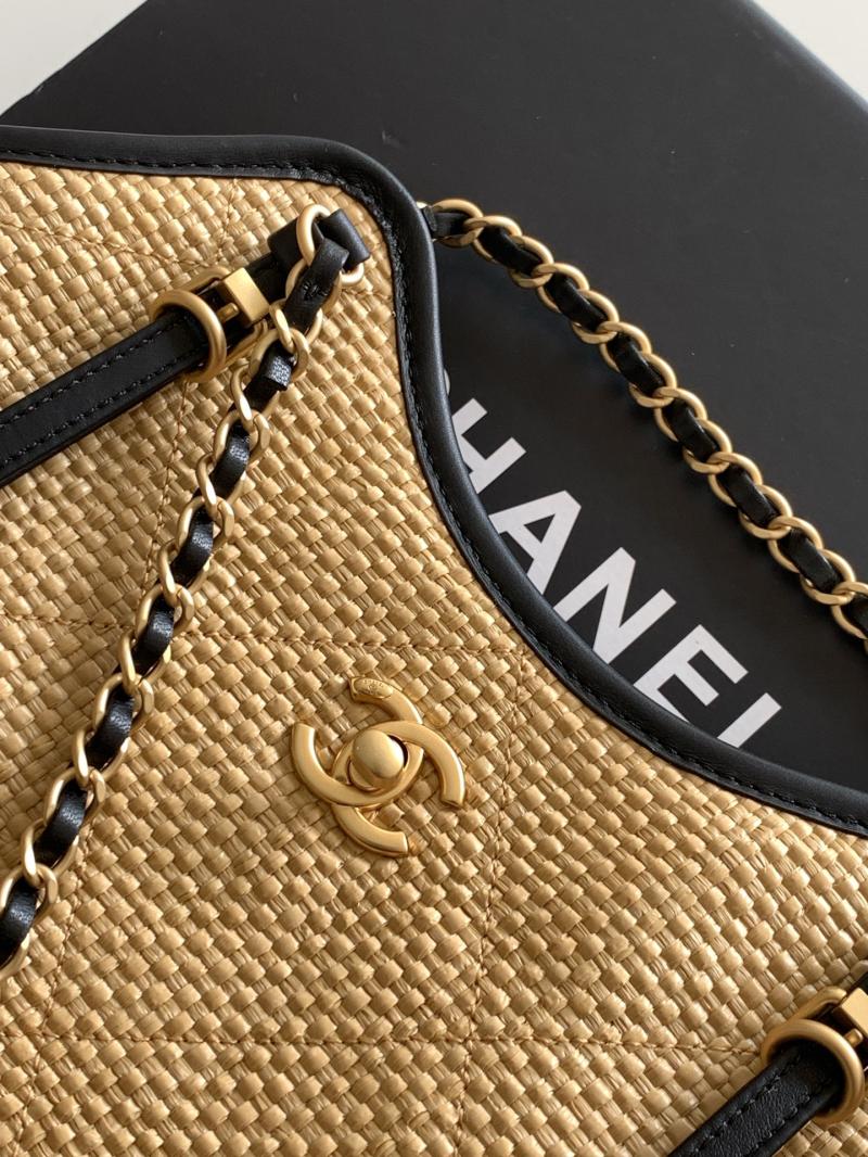 Chanel Small Tote Black AS6015
