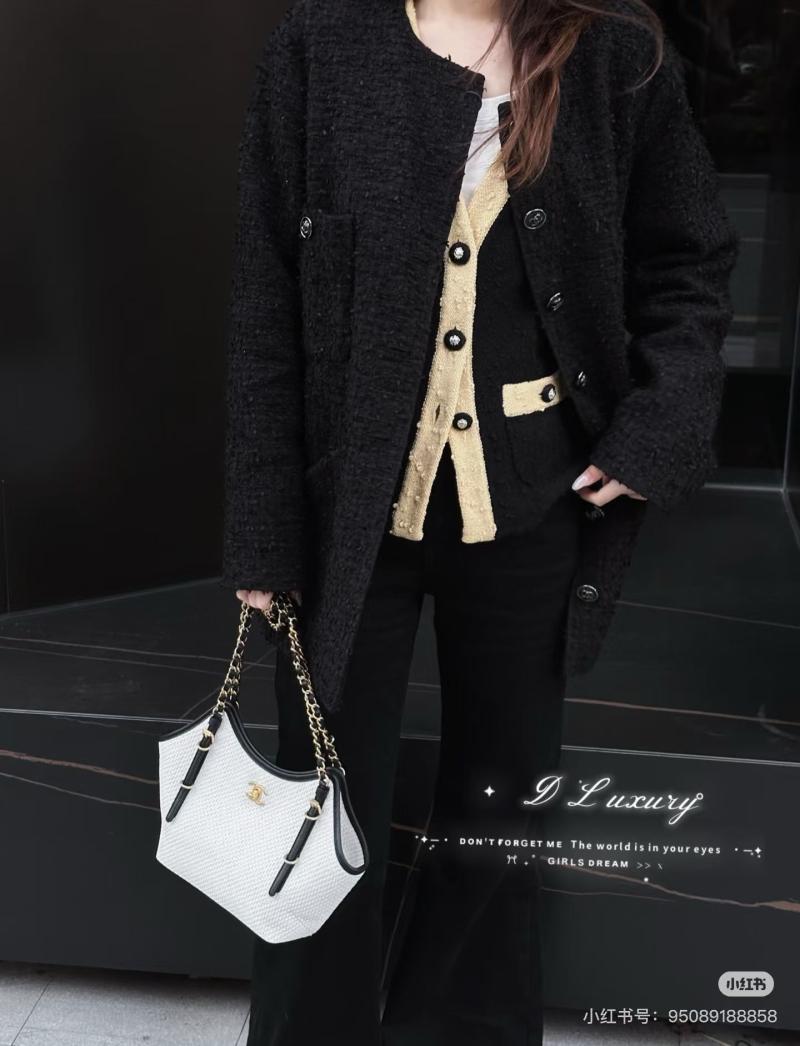 Chanel Small Tote White AS6015