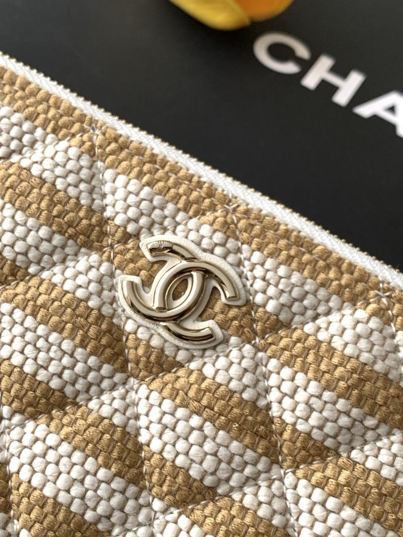 Chanel Zipped Case Beige AP4989