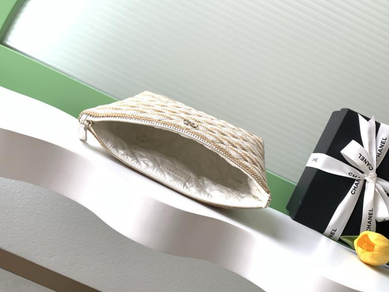 Chanel Zipped Case Beige AP4989
