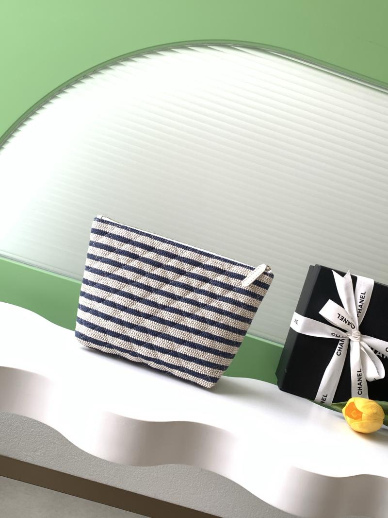 Chanel Zipped Case Blue AP4989