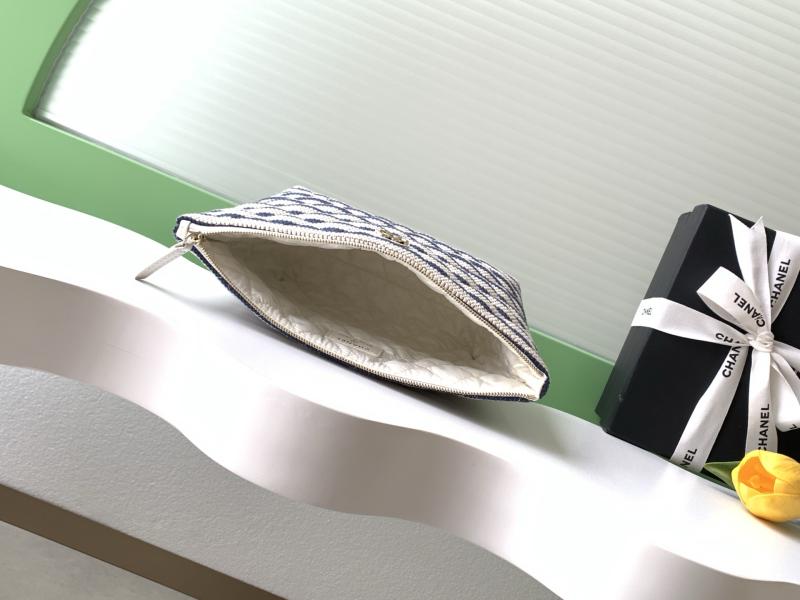 Chanel Zipped Case Blue AP4989