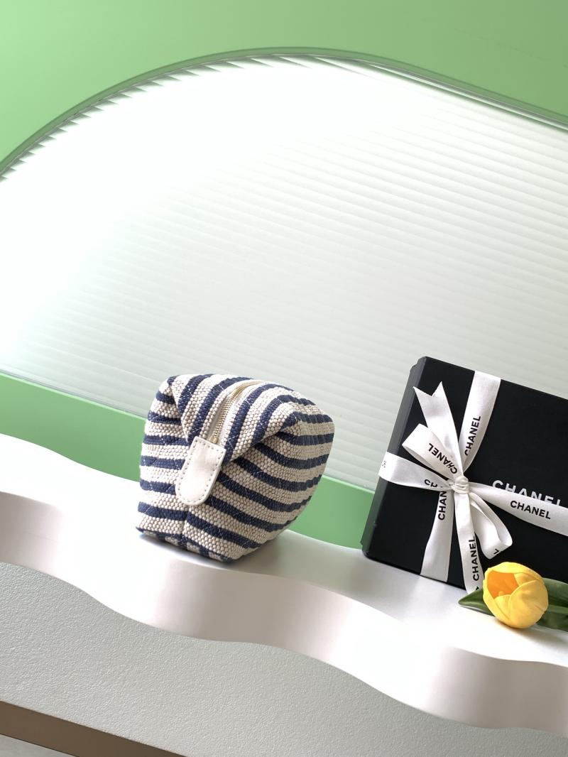 Chanel Zipped Case Blue AP4990