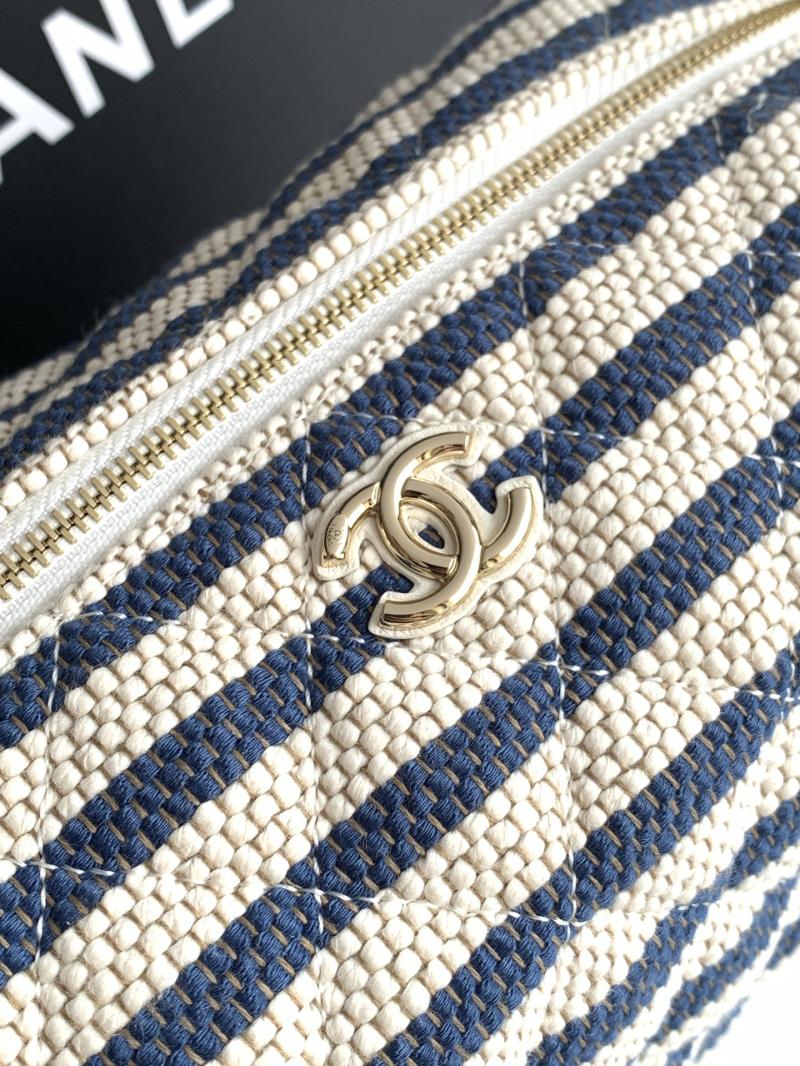 Chanel Zipped Case Blue AP4990