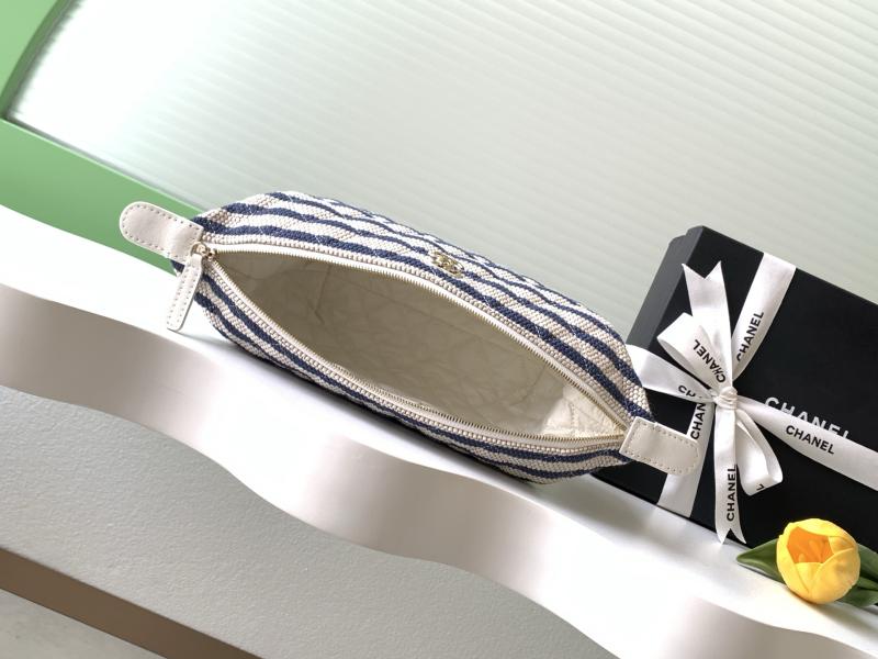 Chanel Zipped Case Blue AP4990