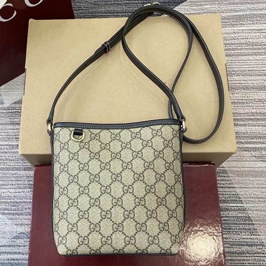 Gucci GG Emblem nano bucket bag Black 847090