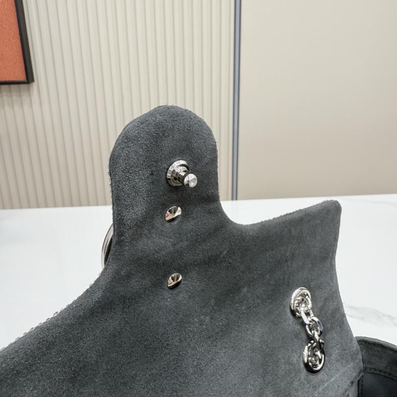 Gucci GG Marmont crystals Medium bag Black 837267