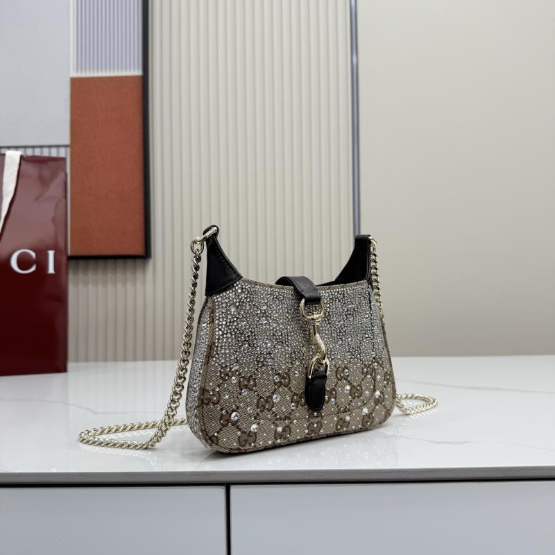 Gucci Jackie Notte crystal mini bag 782889