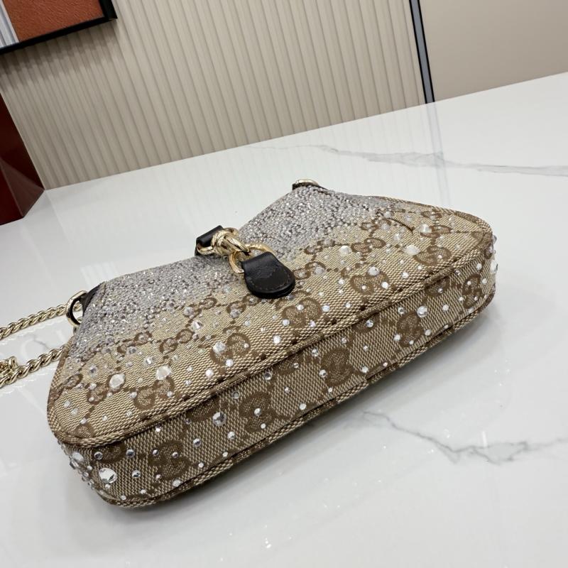 Gucci Jackie Notte crystal mini bag 782889