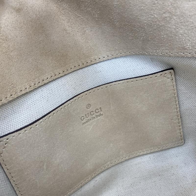 Gucci Medium Leather shoulder bag Beige 857622