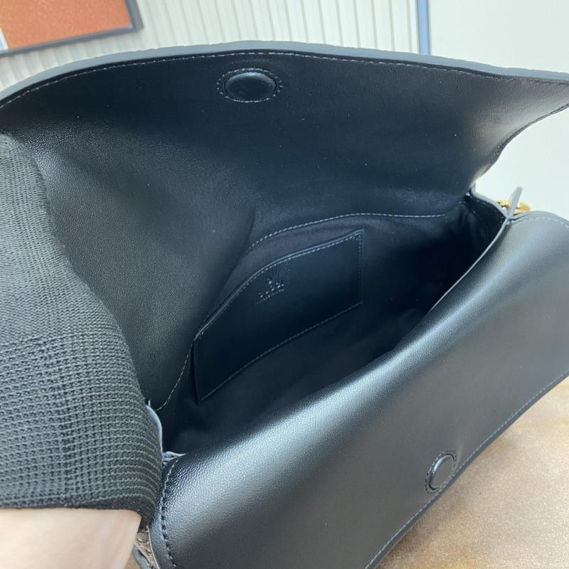 Gucci Medium Leather shoulder bag Black 857622