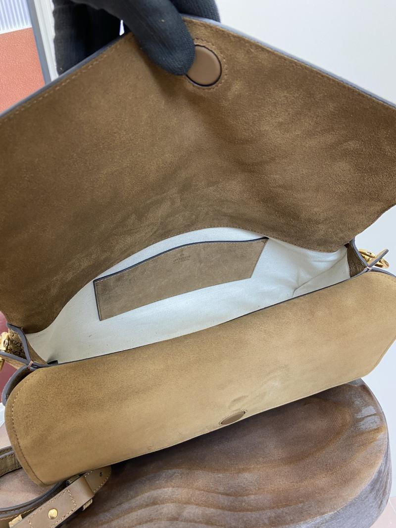 Gucci Suede Large shoulder bag Brown 857362