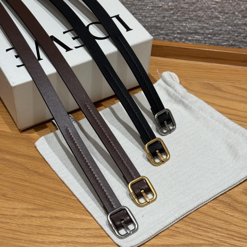 Loewe 15mm Leather Belt PYB122201