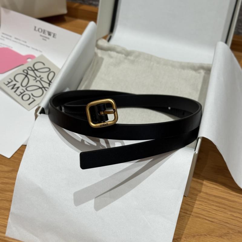 Loewe 15mm Leather Belt PYB122201