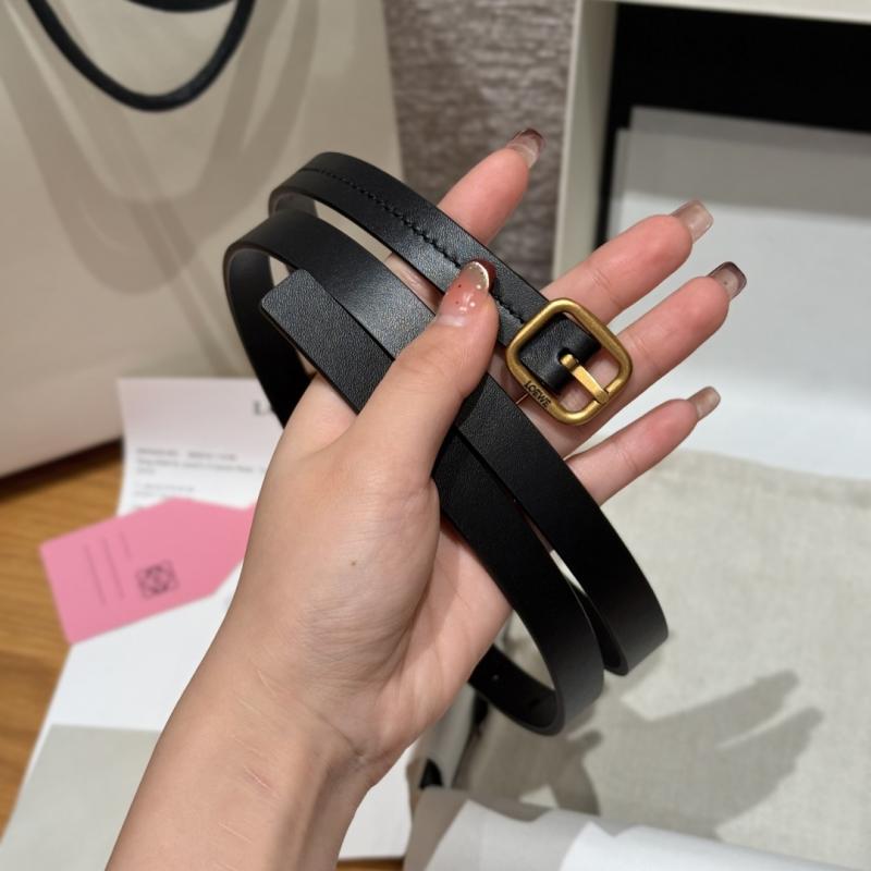 Loewe 15mm Leather Belt PYB122201