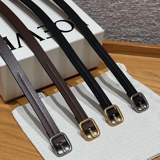 Loewe 15mm Leather Belt PYB122201