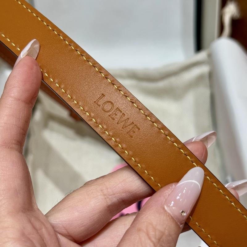 Loewe 20mm Leather Belt PYB122210