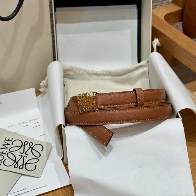 Loewe 20mm Leather Belt PYB122210