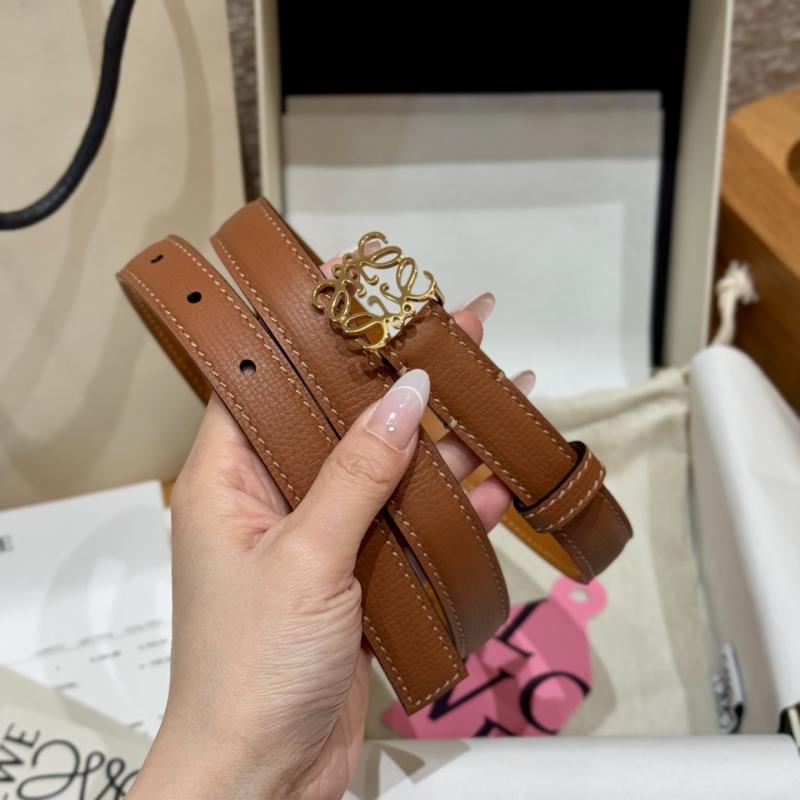 Loewe 20mm Leather Belt PYB122210