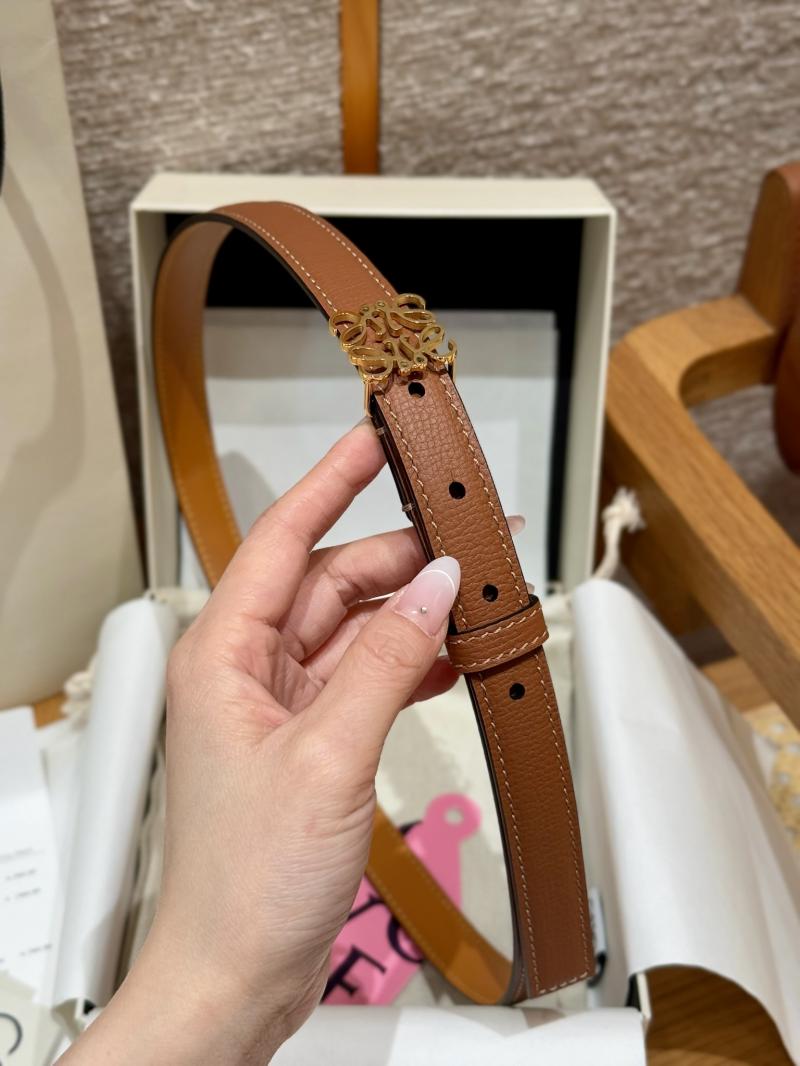 Loewe 20mm Leather Belt PYB122210