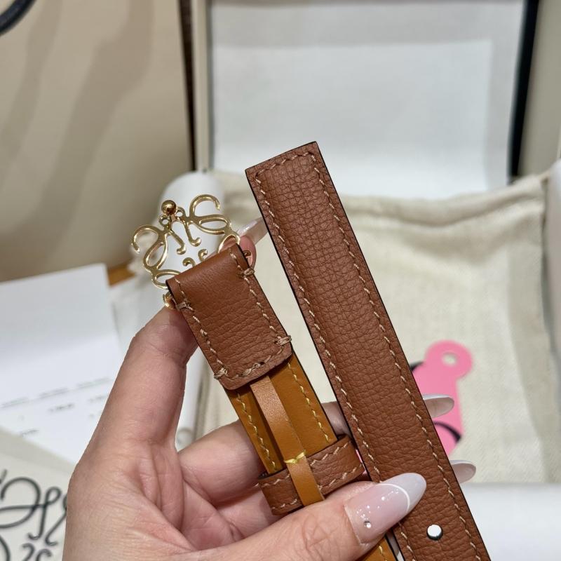 Loewe 20mm Leather Belt PYB122210